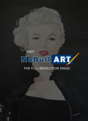 Portrait - Marilyn Monroe - Acrylic